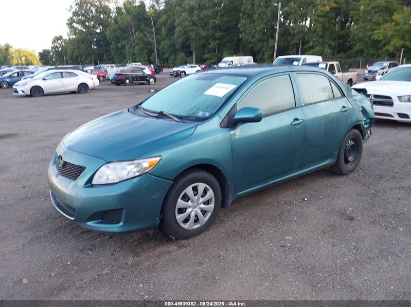 2010 Toyota Corolla, Normal Wear & Tear, IAAI, VIN 1NXBU4EE9AZ186510 — photo 2