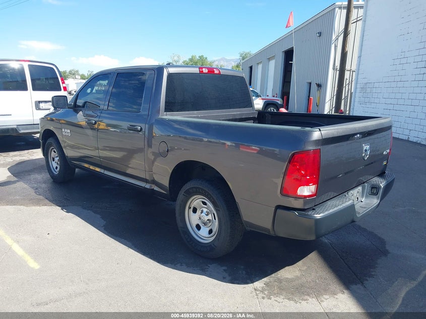 Vin: 1c6rr7kg0js306807, lot: 46438564, ram 1500 tradesman  4x4 5'7 box 20183