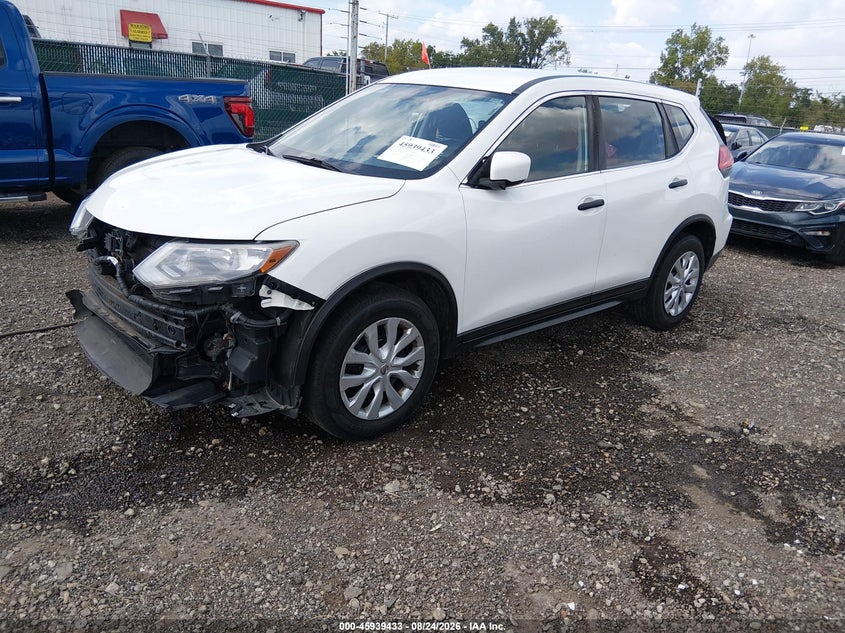 2017 NISSAN ROGUE auction photo 2