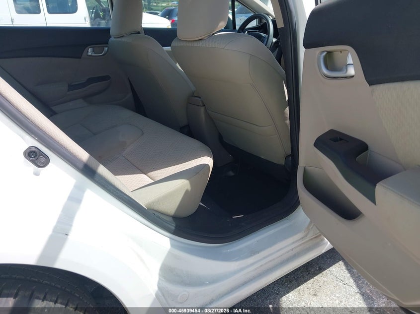 2015 HONDA CIVIC auction photo 8