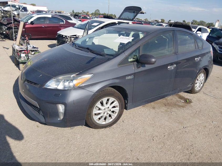 2012 Toyota Prius, Right Side, IAAI, VIN JTDKN3DP5C3004017 — photo 2
