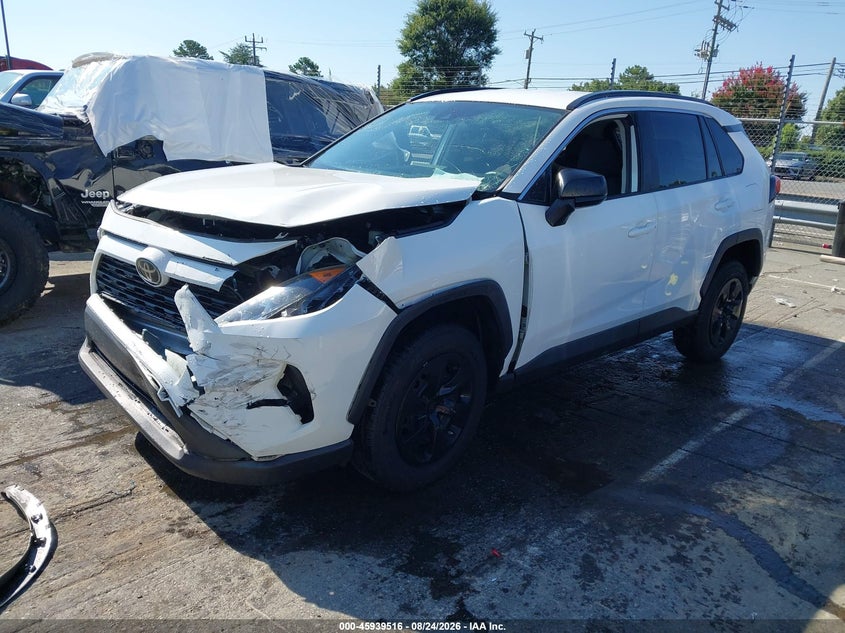 Vin: 2t3h1rfv4kw055475, lot: 46438688, toyota rav4 le 20192