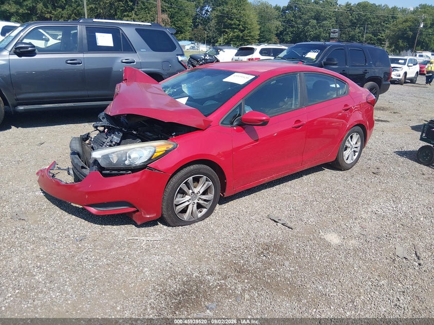 Vin: knafk4a67g5575012, lot: 46438692, kia forte lx 20162