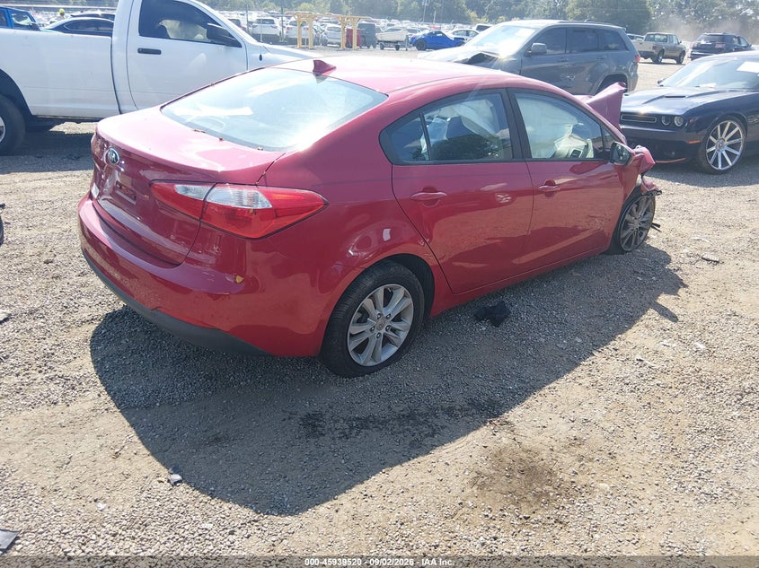 Vin: knafk4a67g5575012, lot: 46438692, kia forte lx 20164
