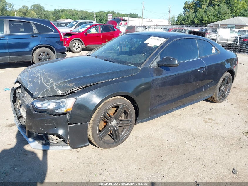 2013 Audi S5, Front End, IAAI, VIN WAUVGAFR3DA000455 — photo 2