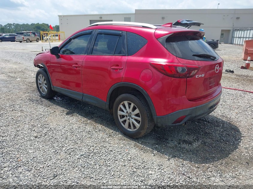 Vin: jm3ke2cy6g0825808, lot: 46438754, mazda cx-5 touring 20163