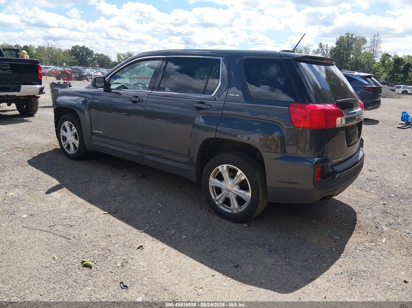 2017 GMC TERRAIN SPORT UTILITY VEHICLE 2.4L I-4 DI, DOHC, VVT, 182HP