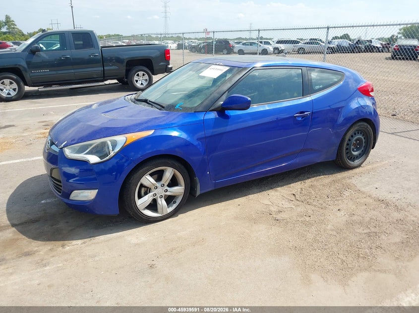 2014 HYUNDAI VELOSTER auction photo 2