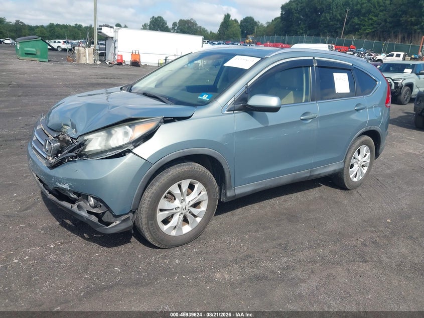 2012 Honda CR-V, Front End, IAAI, VIN JHLRM4H7XCC016667 — photo 2