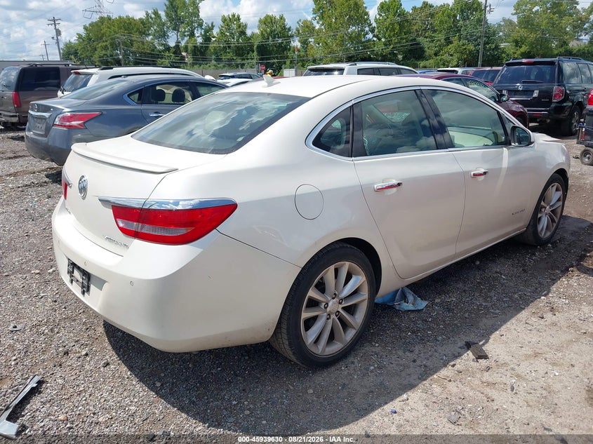 2012 BUICK VERANO SEDAN 2.4L I-4 DI, DOHC, VVT, 180HP
