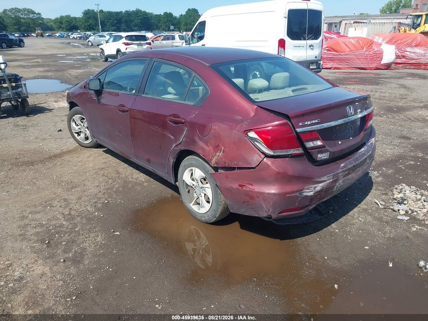 2014 HONDA CIVIC auction photo 3