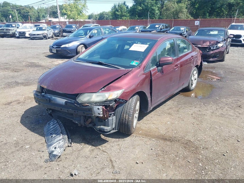 2014 HONDA CIVIC auction photo 6