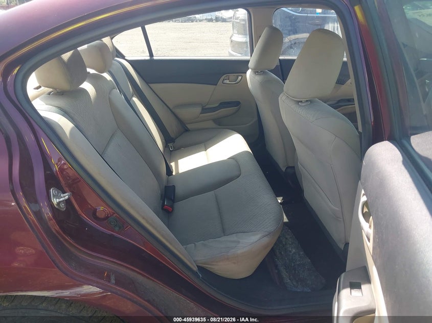 2014 HONDA CIVIC auction photo 8