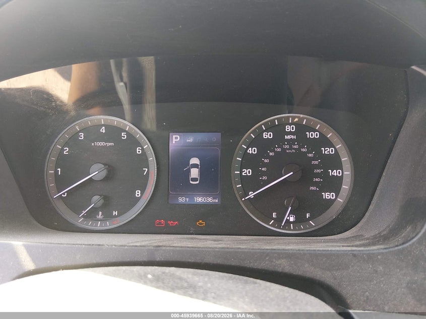 2016 HYUNDAI SONATA auction photo 7