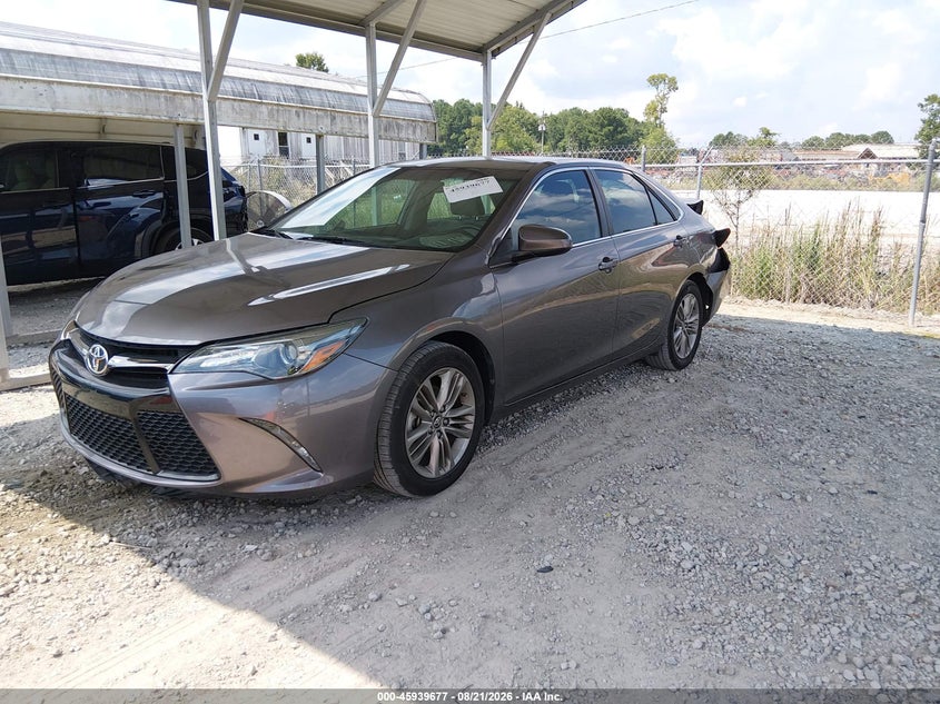 2017 Toyota Camry, Удар сзади, IAAI, VIN 4T1BF1FK9HU624238 — фото 2