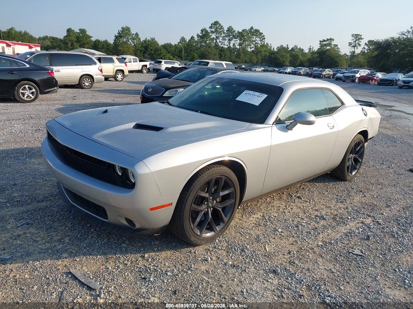 2021 Dodge Challenger, Rear, IAAI, VIN 2C3CDZAG3MH576219 — photo 2