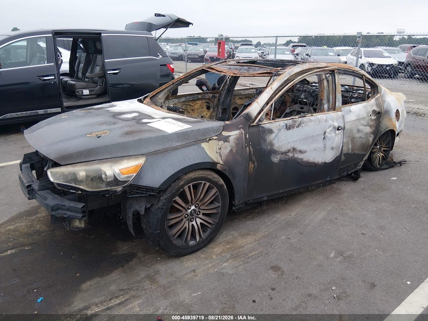 Vin: knaln4d70f5195779, lot: 46438891, kia cadenza premium 20152