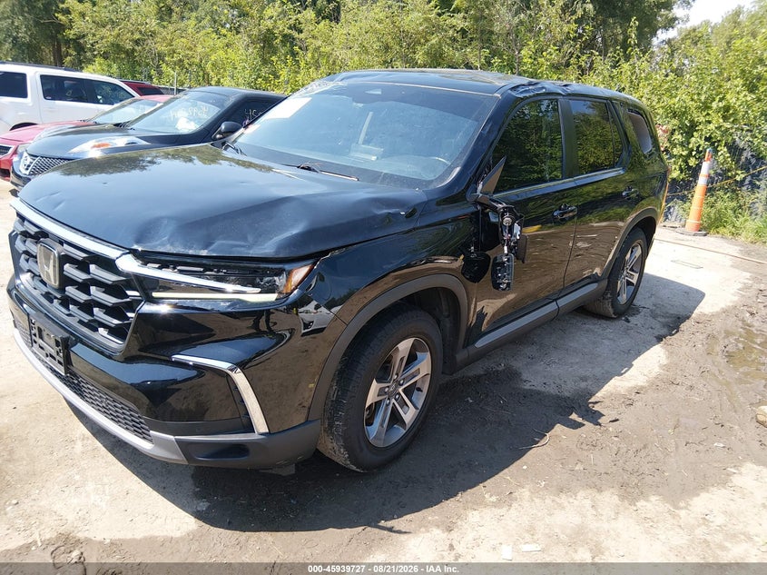 2023 Honda Pilot, Стихия, IAAI, VIN 5FNYG1H46PB013522 — фото 2