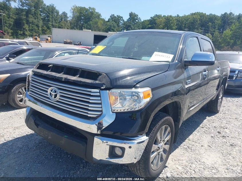 2017 Toyota Tundra, Front & Rear, IAAI, VIN 5TFFW5F1XHX215569 — photo 2