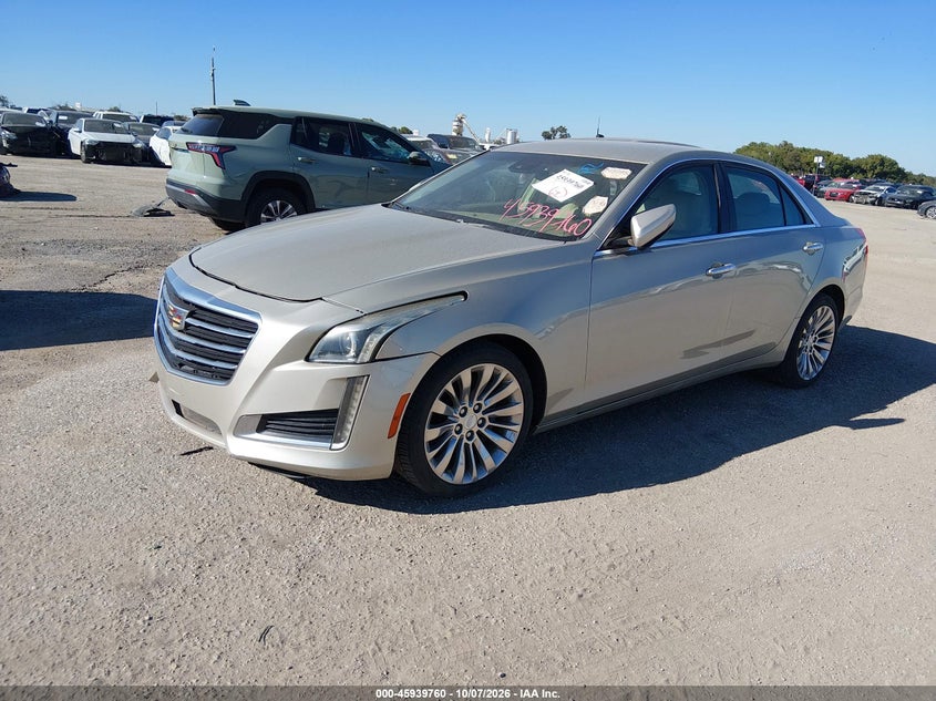 Vin: 1g6ar5sx5f0107400, lot: 46438932, cadillac cts luxury 20152
