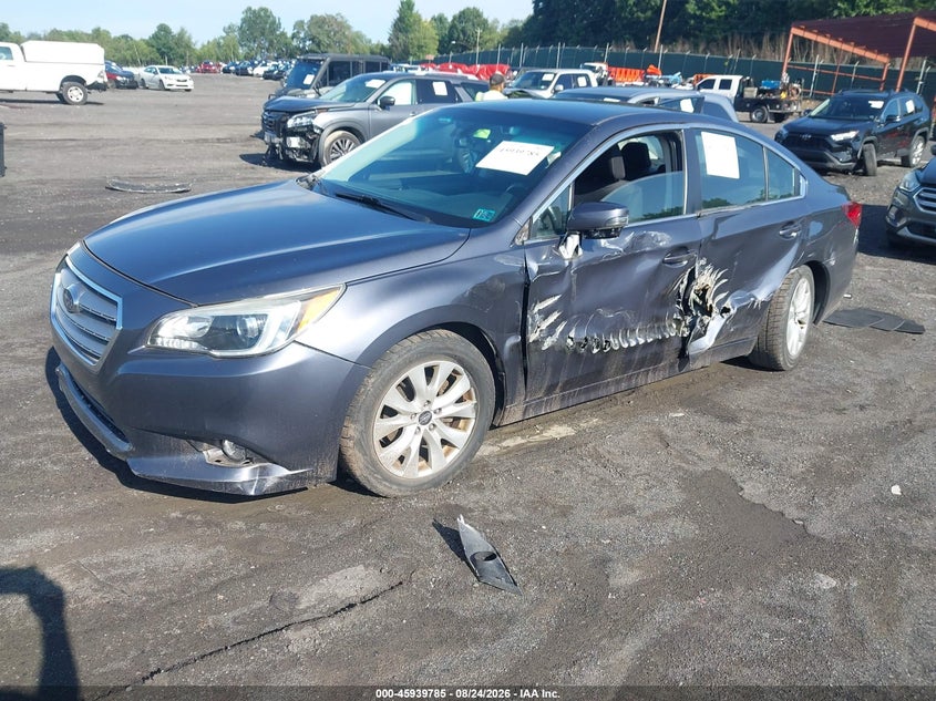 2017 Subaru Legacy, Left Side, IAAI, VIN 4S3BNAF60H3015586 — photo 2
