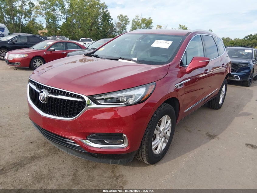 2019 Buick Enclave, Rear, IAAI, VIN 5GAERBKW7KJ165342 — photo 2