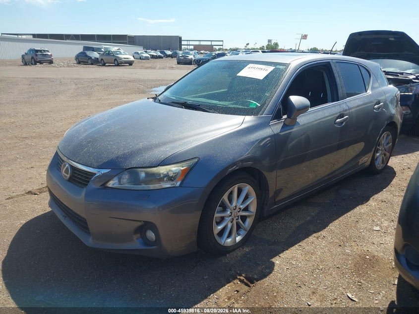 2012 LEXUS CT 200H auction photo 2