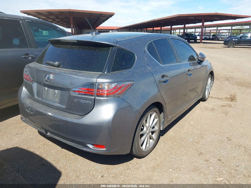 2012 LEXUS CT 200H auction photo 4