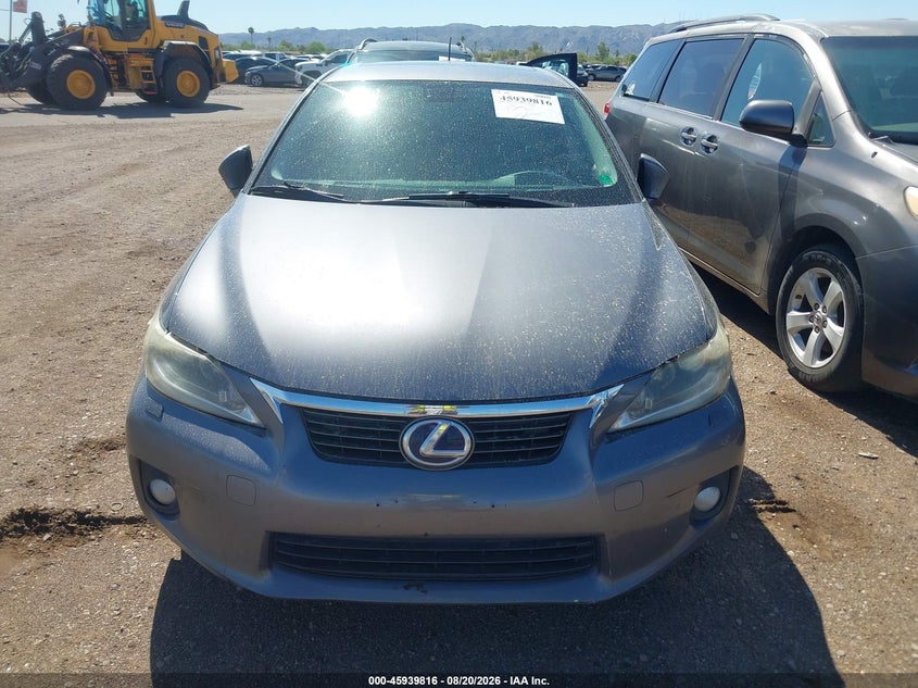 2012 LEXUS CT 200H auction photo 6