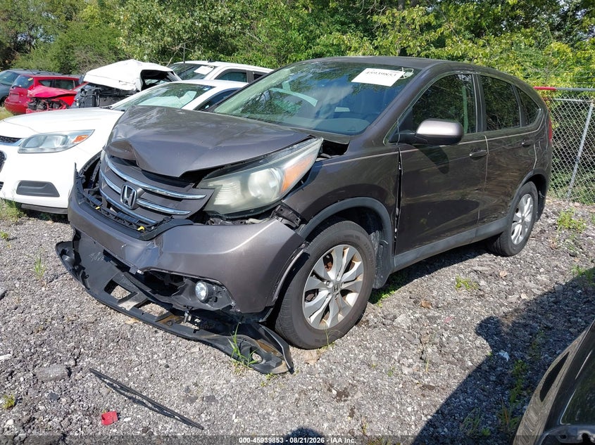 2014 Honda CR-V, Удар спереду, IAAI, VIN 5J6RM3H5XEL005400 — фото 2