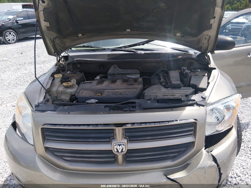 DODGE CALIBER 2007 VIN 1B3HB28B57D231320