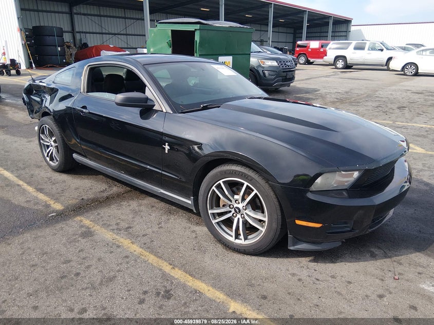 2012 Ford Mustang V6, Правый бок, IAAI, VIN 1ZVBP8AM1C5252252