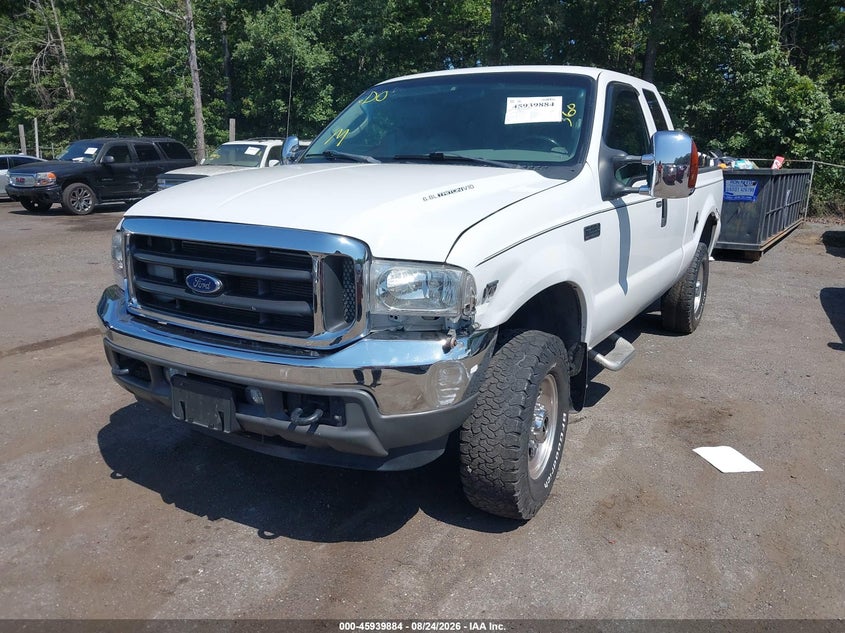 FORD F250 2004 VIN 1FTNX21S64EC69108