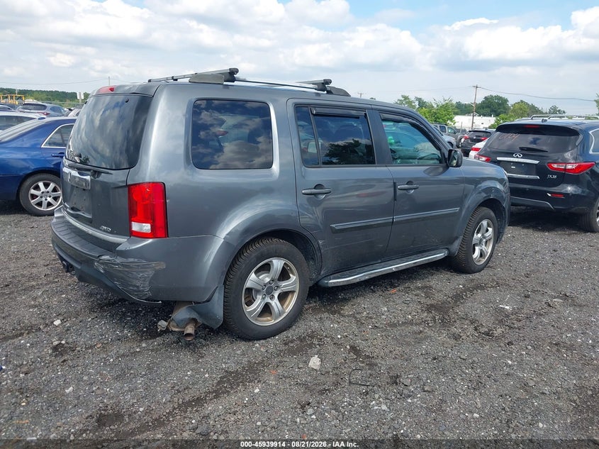 Vin: 5fnyf4h71cb054388, lot: 46439086, honda pilot ex-l 20124