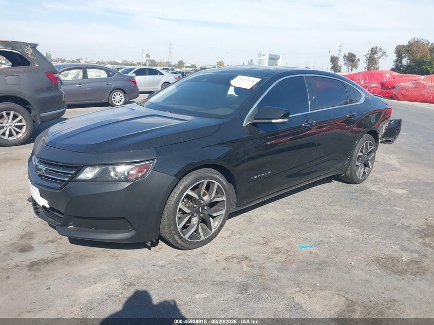 2016 Chevrolet Impala, Удар сзади, IAAI, VIN 2G1145S34G9203799 — фото 2