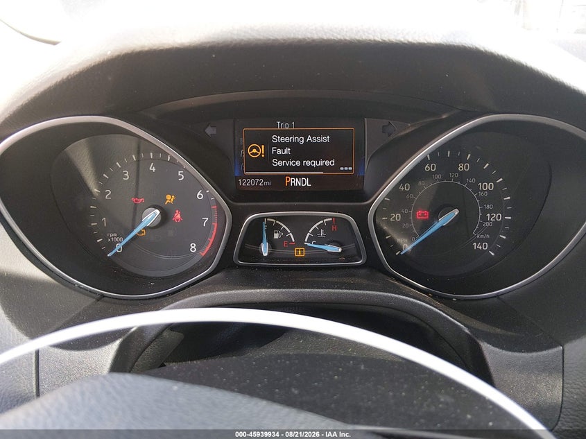 2016 FORD FOCUS SEDAN 2.0L I-4 DI, DOHC, VVT, 159HP