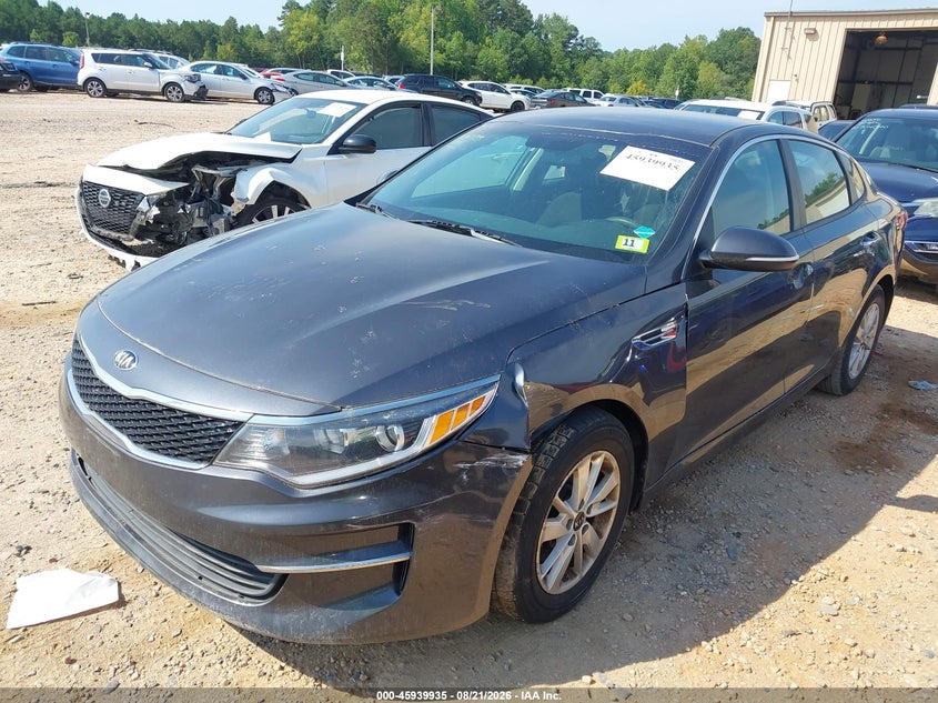 2018 Kia Optima, Угон, IAAI, VIN KNAGT4L30J5217133 — фото 2