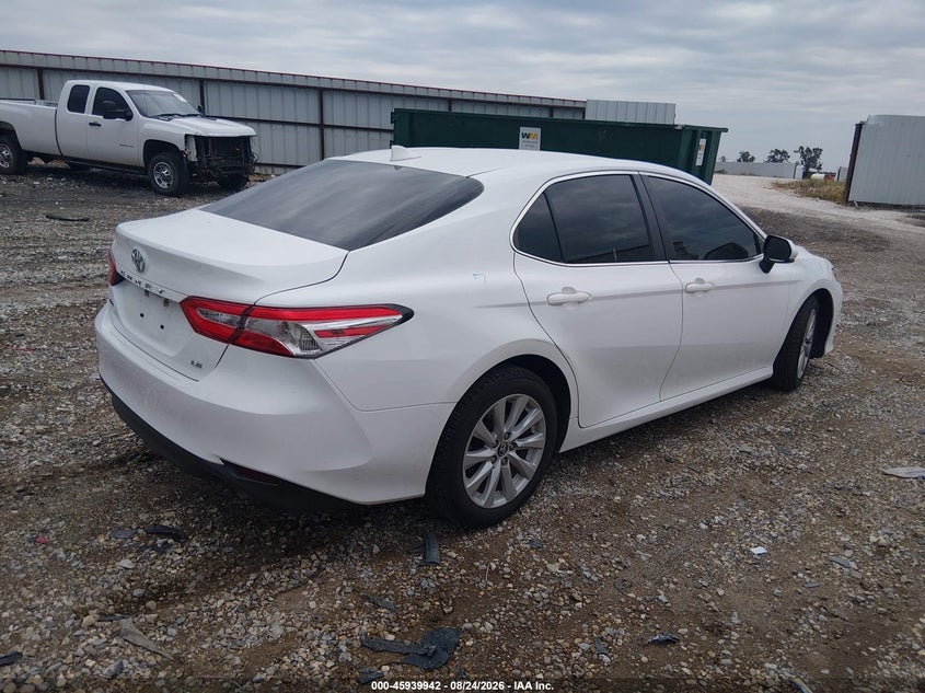2020 TOYOTA CAMRY auction photo 4