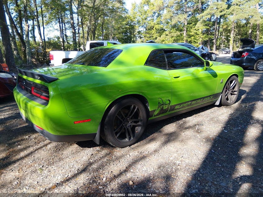 Vin: 2c3cdzfj6hh599889, lot: 46439124, dodge challenger r/t scat pack 20174