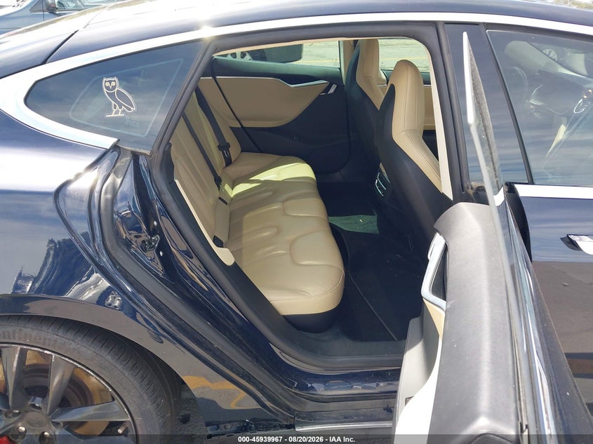 2014 TESLA MODEL S auction photo 8