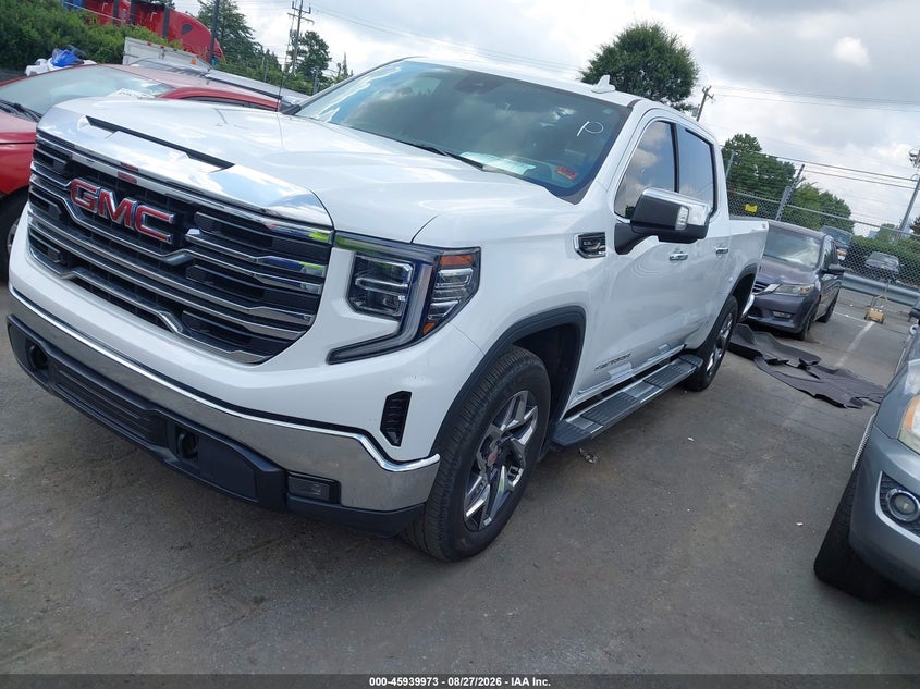 2023 GMC Sierra, Rear, IAAI, VIN 3GTUUDED3PG179942 — photo 2