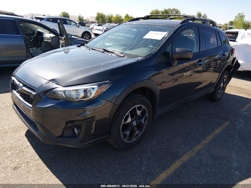 Vin: jf2gtabc6j8205555, lot: 46439185, subaru crosstrek 2.0i premium 20182