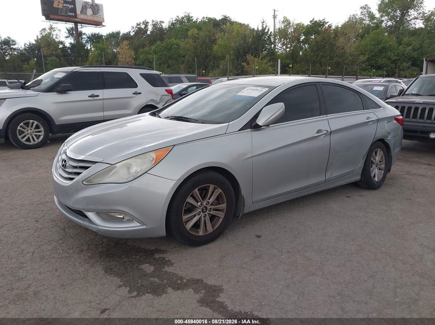 2013 Hyundai Sonata, Left Rear, IAAI, VIN 5NPEB4AC4DH671471 — photo 2