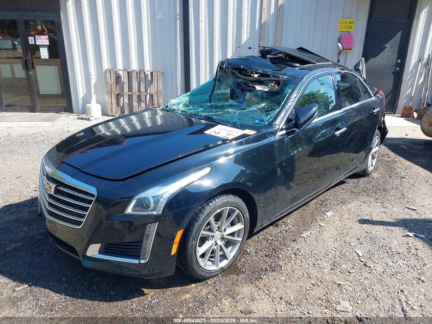 2019 Cadillac CTS, Переворот, IAAI, VIN 1G6AR5SS2K0101732 — фото 2