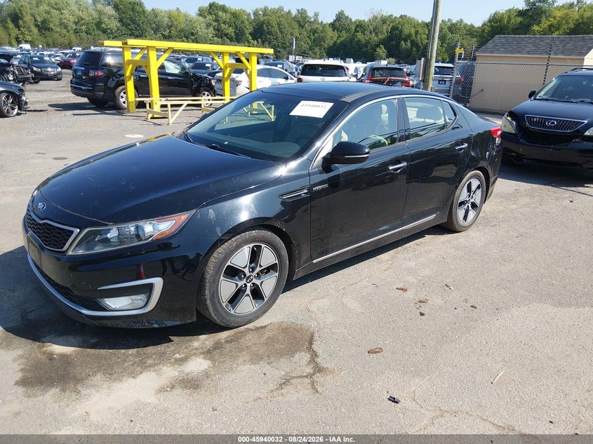 2013 KIA OPTIMA HYBRID auction photo 2