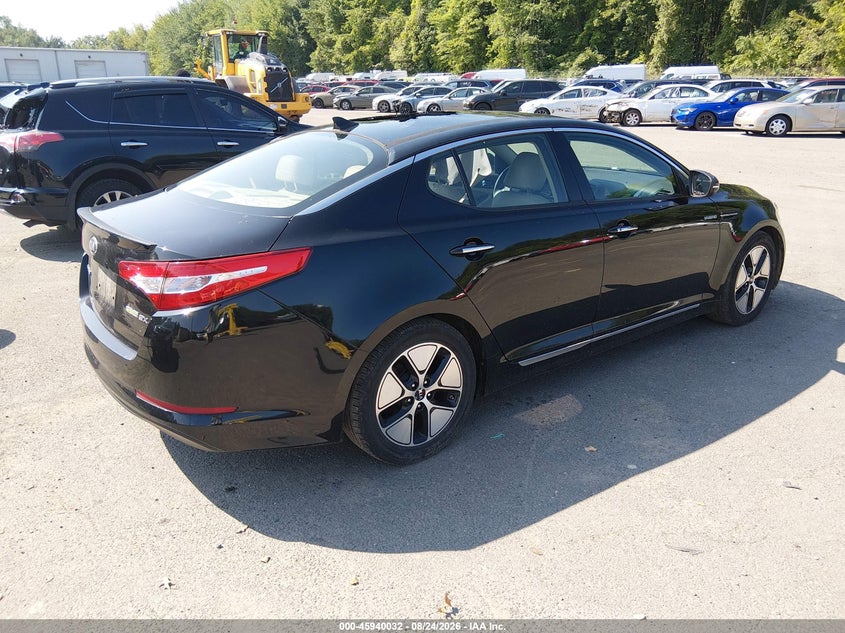 2013 KIA OPTIMA HYBRID auction photo 4