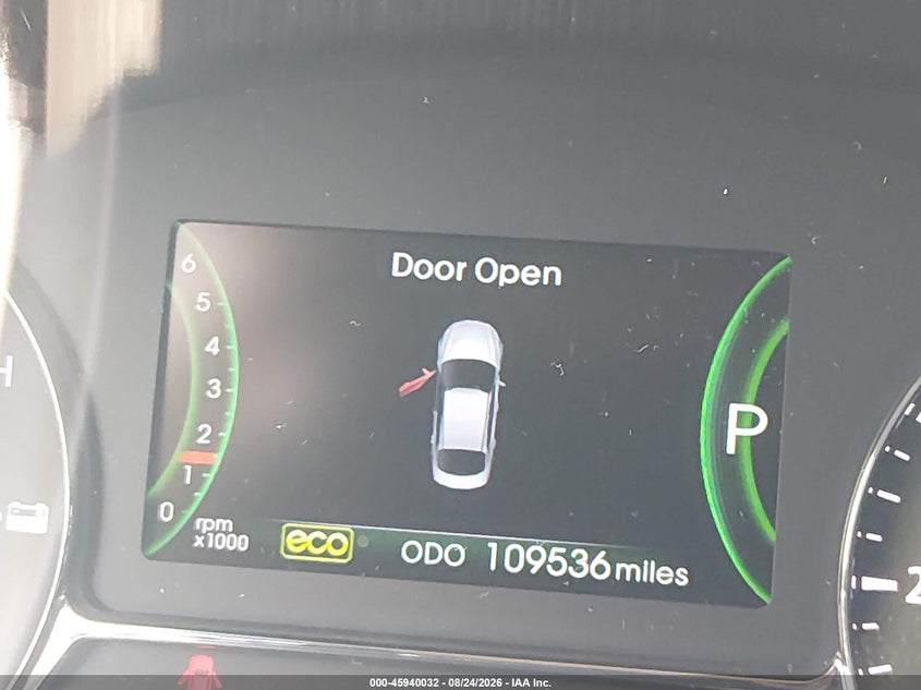 2013 KIA OPTIMA HYBRID auction photo 7