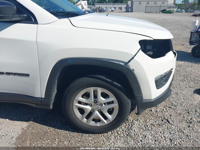 JEEP NEW COMPASS 2017 VIN 3C4NJDABXHT647255