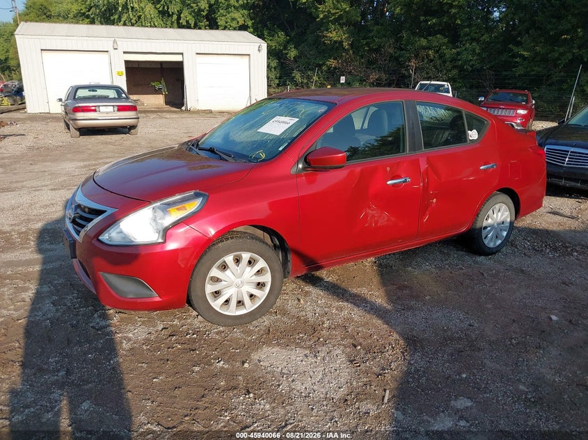 2017 NISSAN VERSA auction photo 2