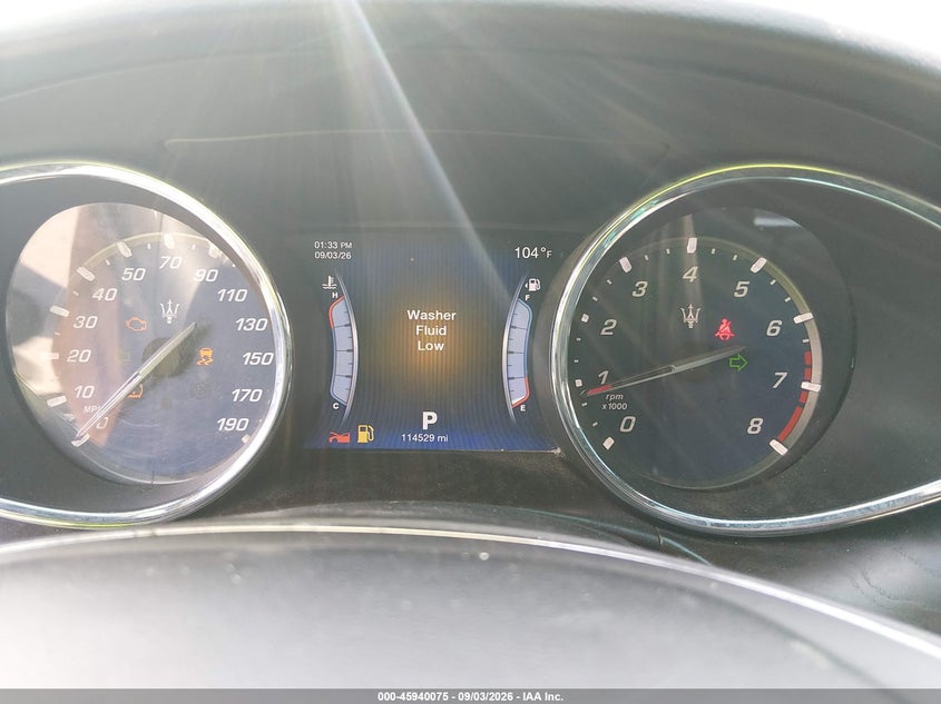 2014 MASERATI QUATTROPORTE auction photo 7